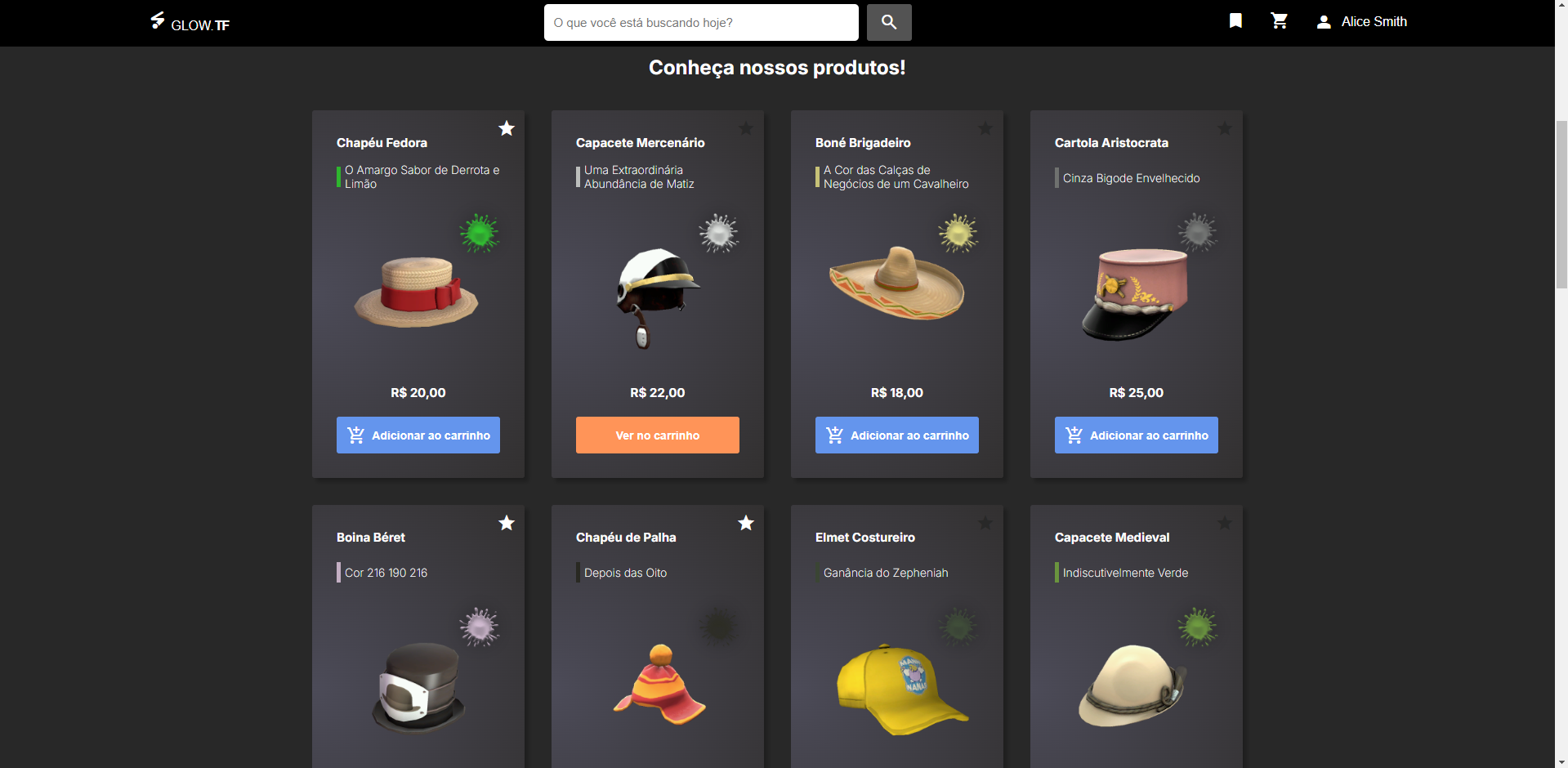 [Imagem 2 do projeto Glow.tf]