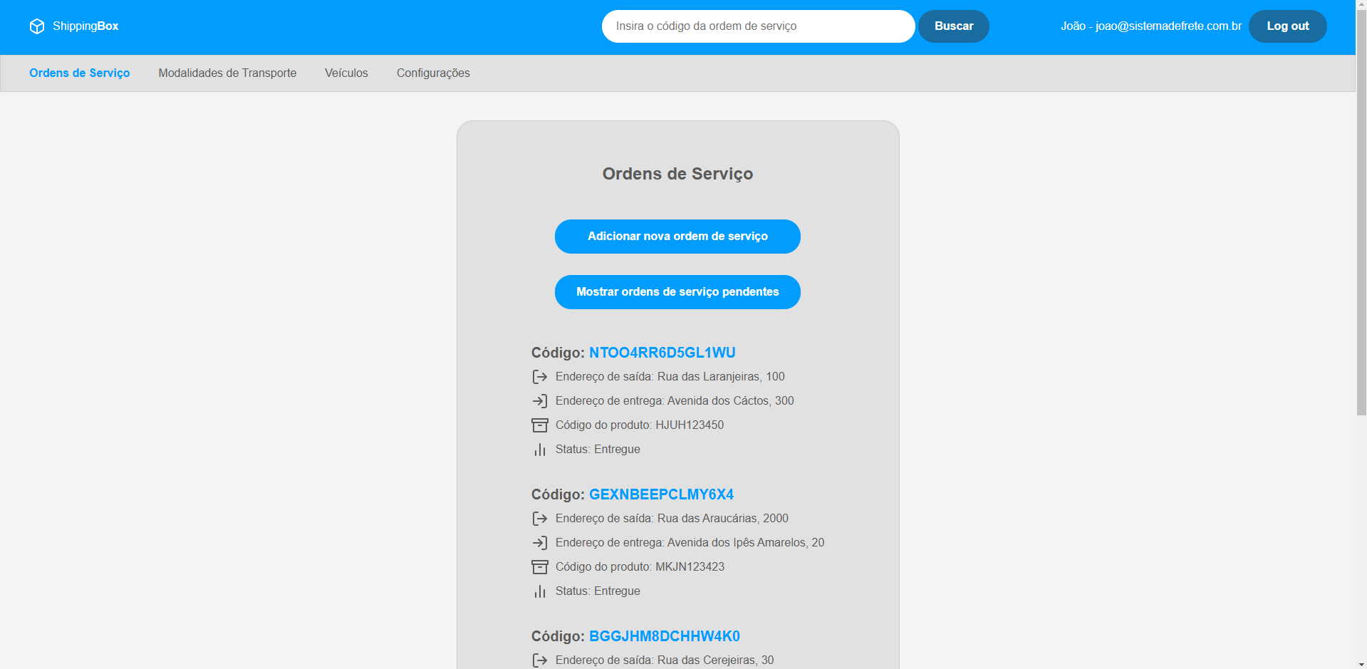 [Imagem 2 do projeto ShippingBox]